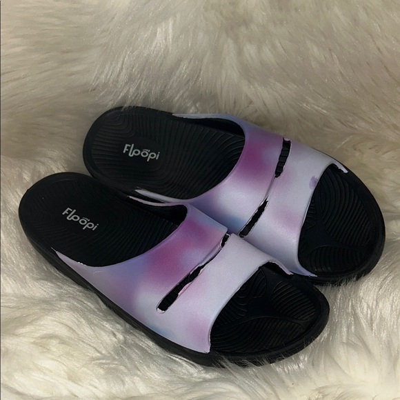 Floopi Shoes - Floofi Purple orthopedic Slide Sandals